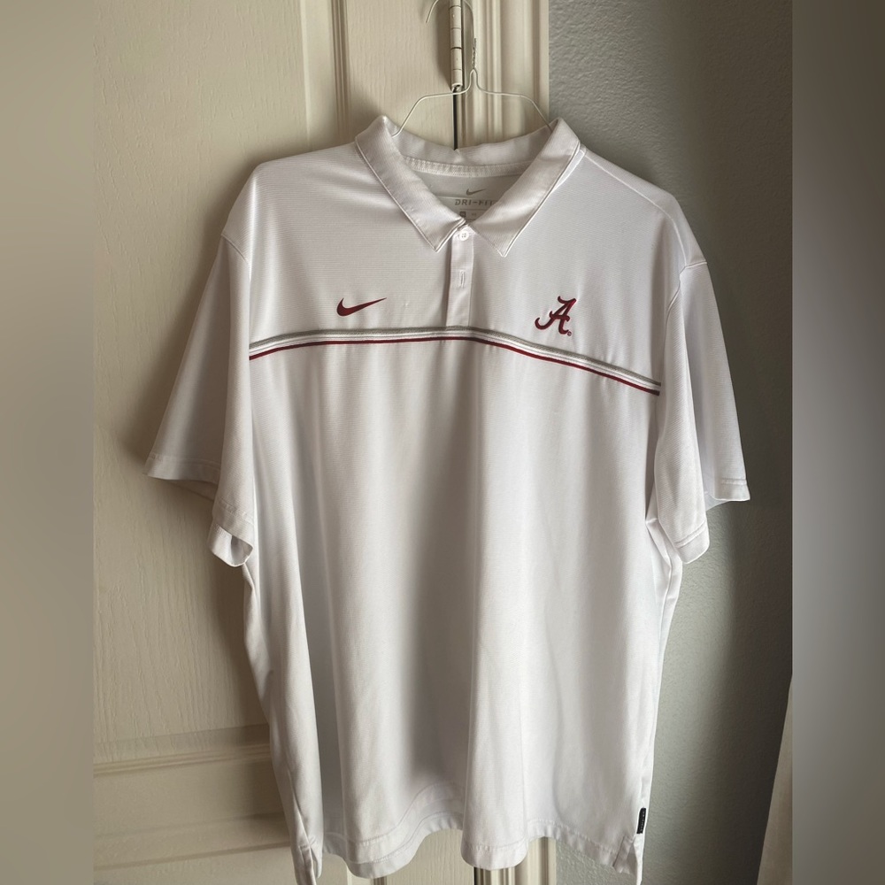 Men’s white Nike alabama polo size XXXL